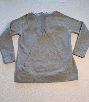 Athleta Incline Hoodie Sweatshirt Grey Heather Size Small #404773-02 EXC.!